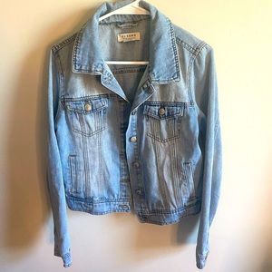 Ci Sono Fitted Denim Jacket